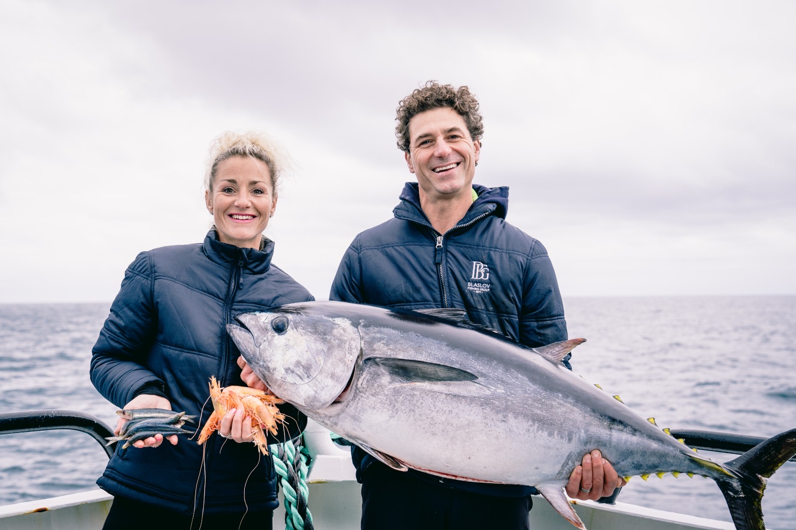 Australian Southern Bluefin Tuna with fishers Australian Southern Bluefin Tuna with fishers