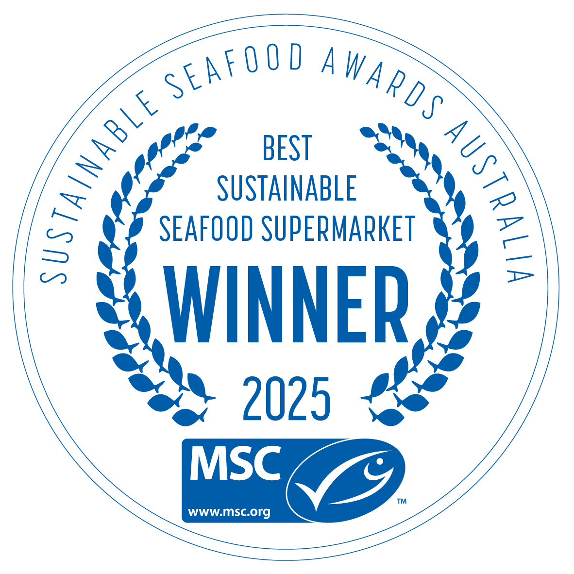 MSC Best Sustainable Seafood Supermarket 2025