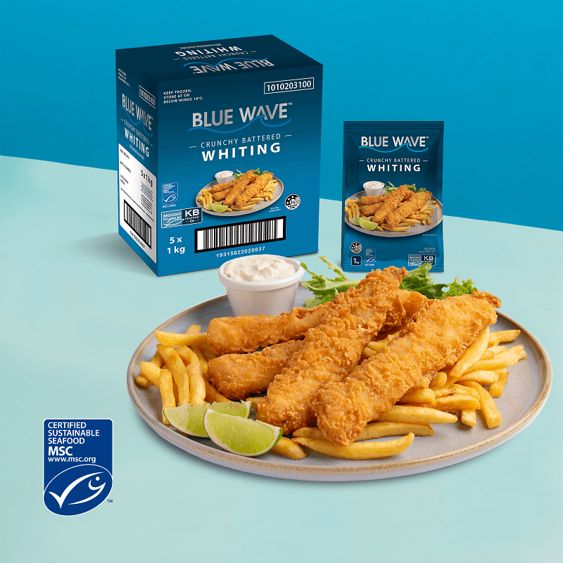 Blue Wave Crunchy Battered Whiting