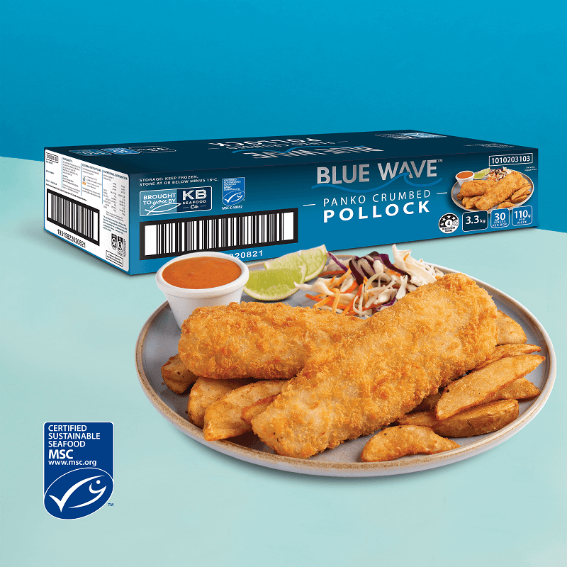 Blue Wave Panko Crumbed Pollock