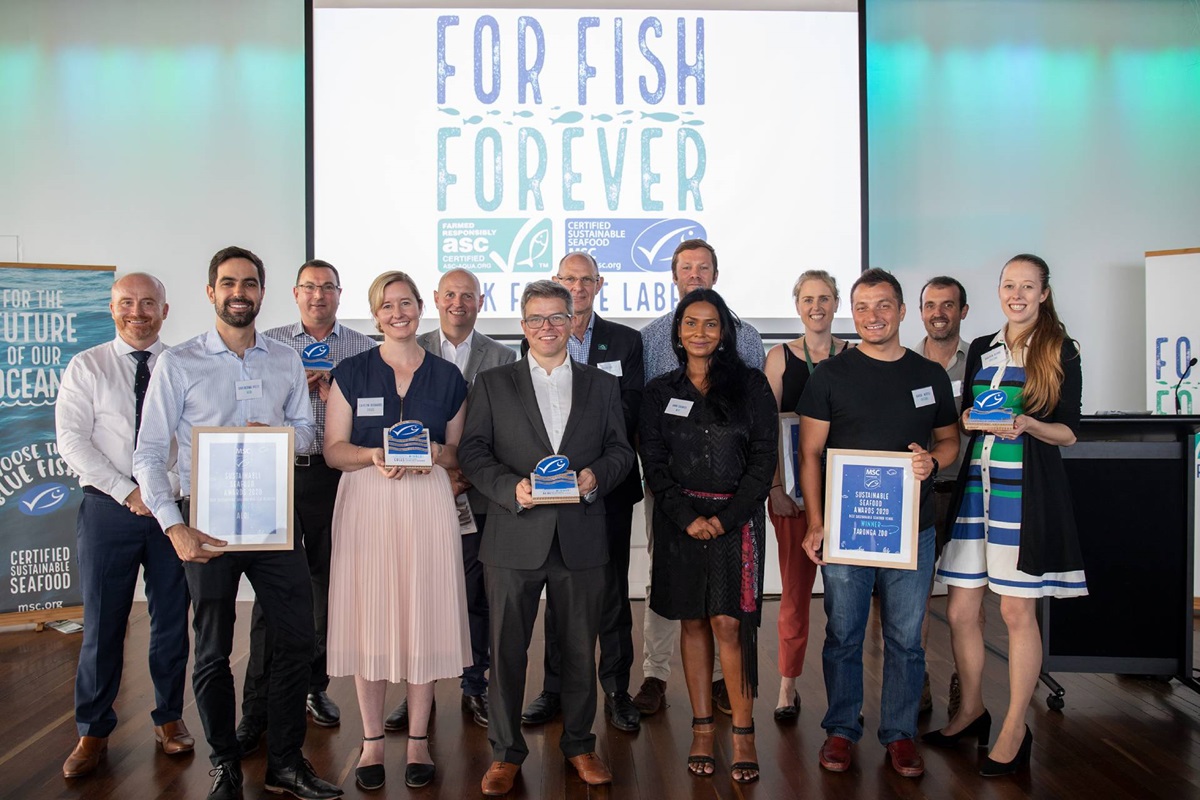 MSC Sustainable Seafood Australia Awards 2020 winners MSC Sustainable Seafood Australia Awards 2020 winners