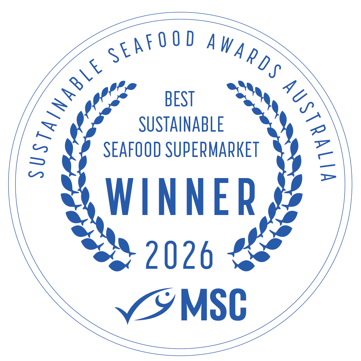 MSC Best Sustainable Seafood Supermarket 2026
