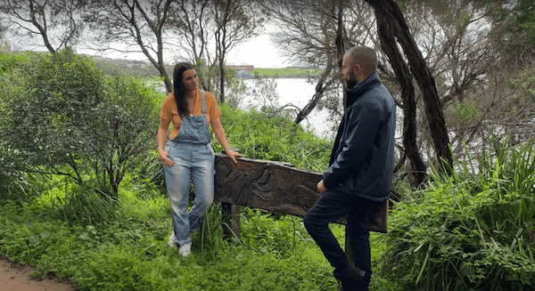 Ray and Laura on Gamay country