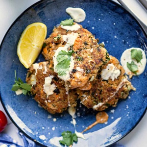 Wild tuna fish cakes