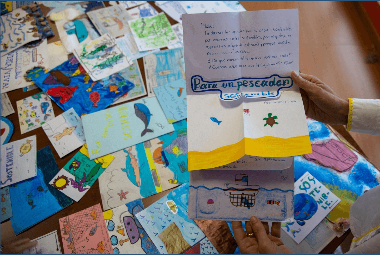 Cartas pescador