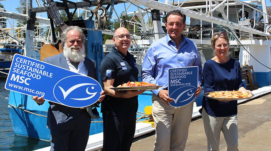 Shark Bay and Exmouth Gulf prawn recertification event in Fremantle Western Australia