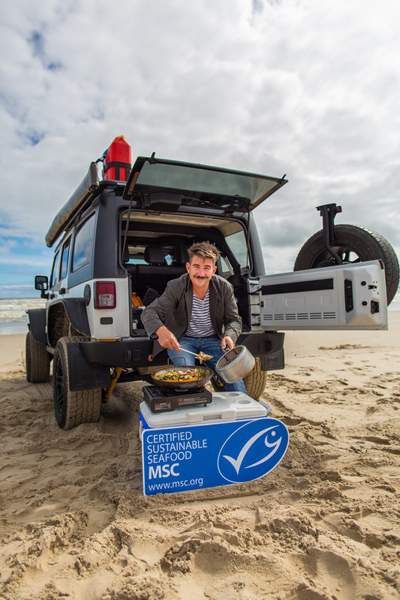 Adelaide chef Billy Dohnt cooks up Goolwa Pipi Co. pipis Adelaide chef Billy Dohnt cooks up Goolwa Pipi Co. pipis