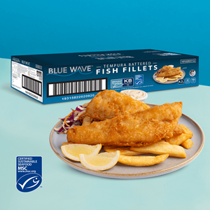 Tempura Battered Fish Fillets 4.2 kg