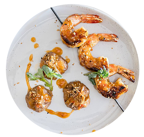 Tiger prawn circle