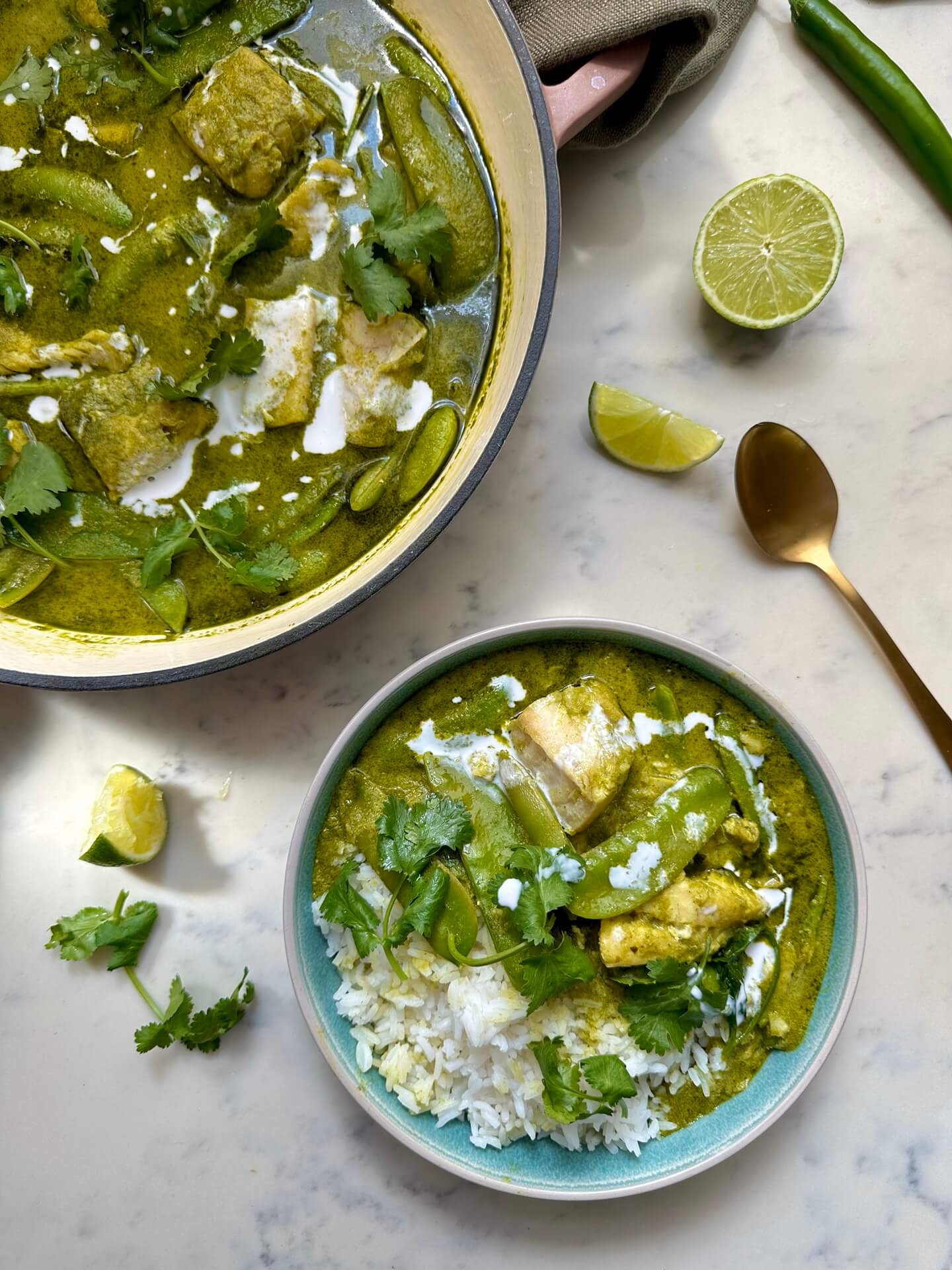 Wild Thai green fish curry Wild Thai green fish curry