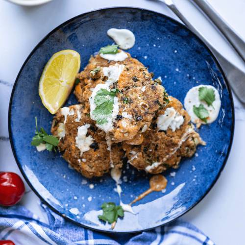 Wild tuna fish cakes