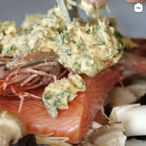 XO butter paper bag baked sustainable seafood