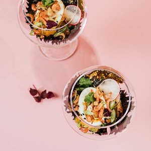 Garnalencocktail op z’n Japans