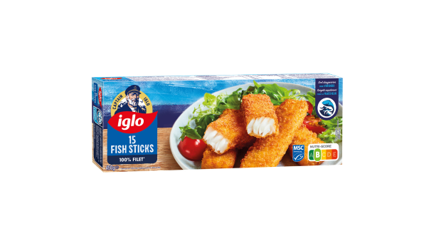 IGLO verpakking Fish sticks