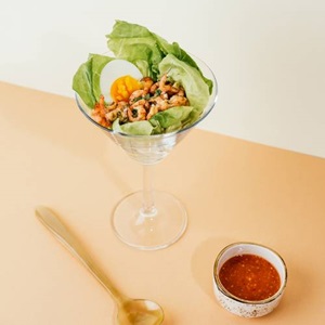 Krabbencocktail mit Tomaten-Senf-Sauce