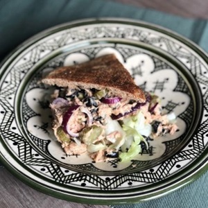 Tonijnsalade met een Moroccan touch