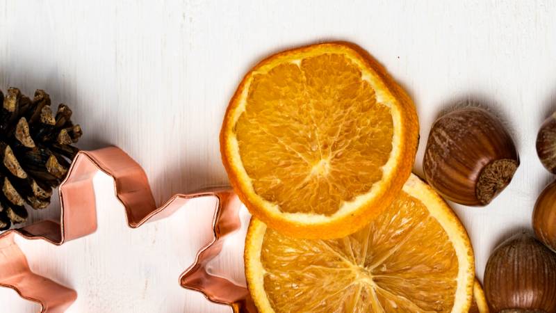 dried orange slices