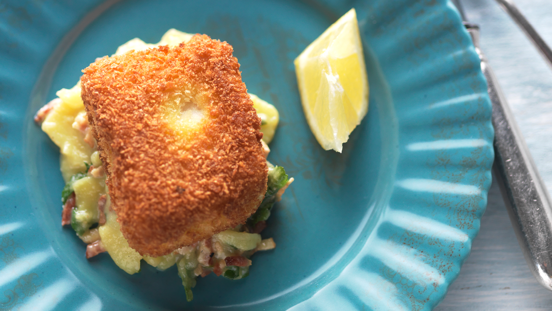 Backfisch von der Scholle