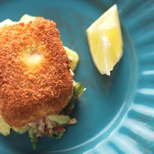 Backfisch von der Scholle