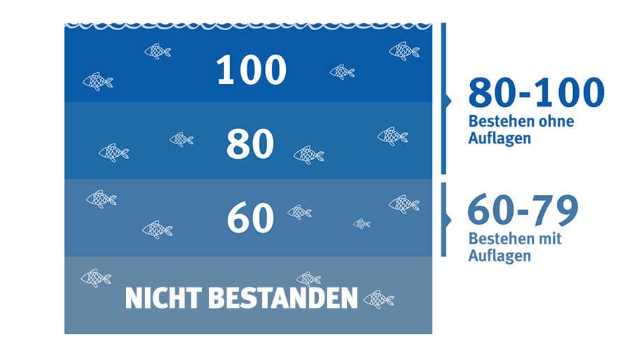 Illustration zur Punktzahl bei Fischereibewertung