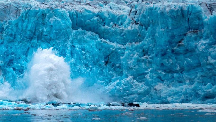 Schmelzender Gletscher Schmelzender Gletscher