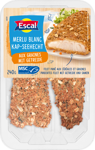 Produktfoto Merlu Blank Kap-Seehecht der Marke Escal