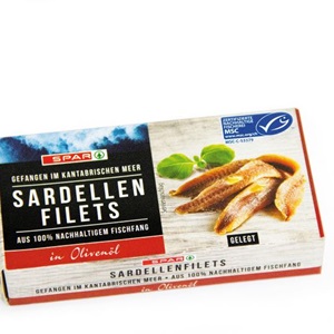 Sardellenfilets gelegt 33g