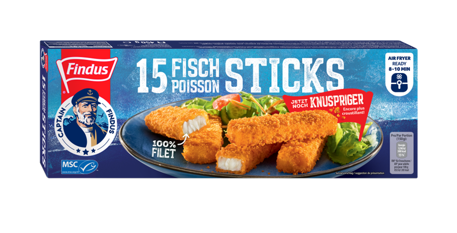 Findus 15 MSC certified fish sticks