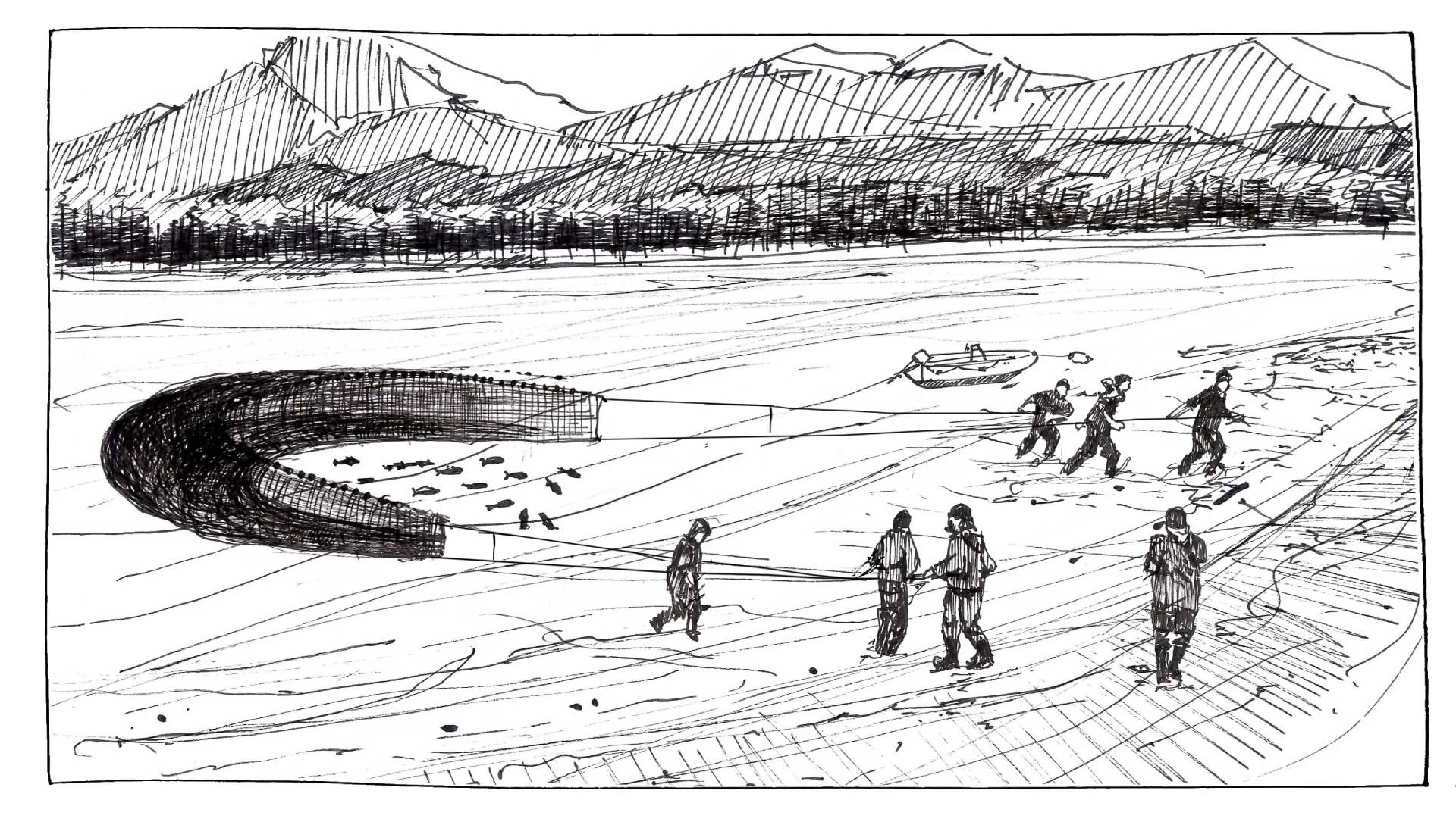 Fangmethode im MSC Fanggerätekatalog - Strandwade