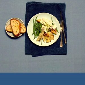 OFEN-ZANDER MIT WEISSWEIN
