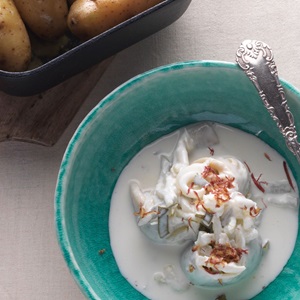 Heringsstipp mit Pellkartoffeln