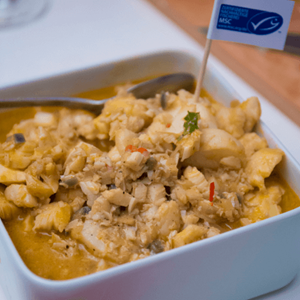 Kabeljau nach portugiesischer Art