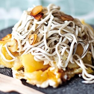 Guinas con patatas panaderas