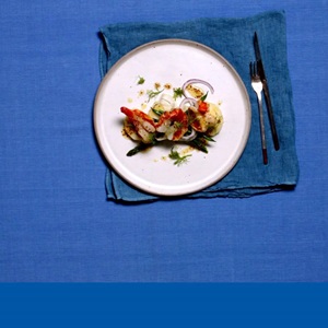 Langostinos a la sartén