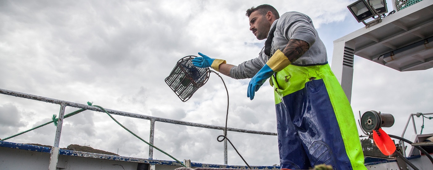 Octopus fishermen in Asturias