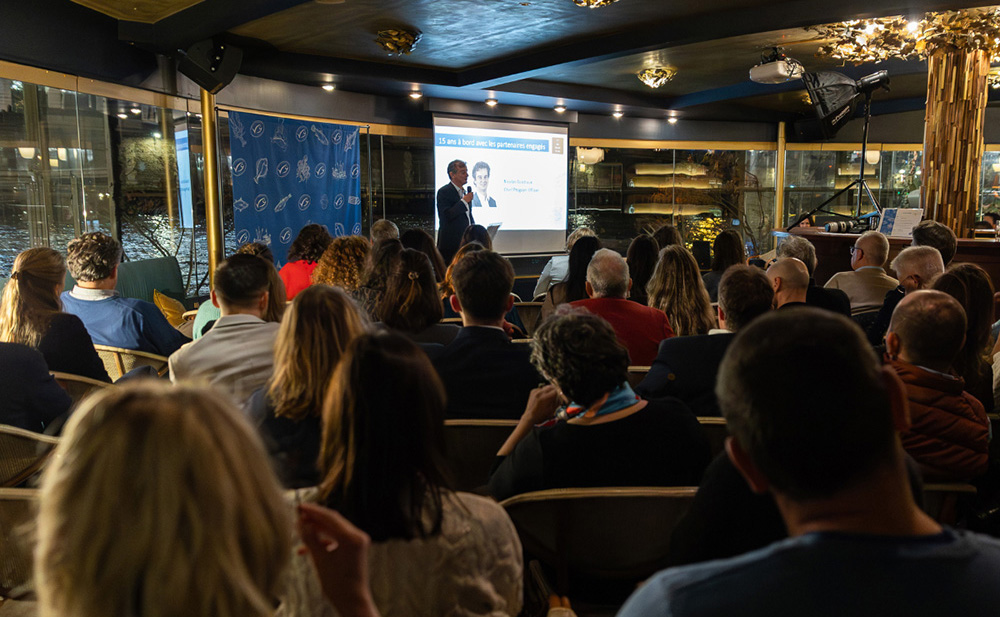 le-msc-france-15-ans-conference- Nicolas Guichoux lors de la soirée anniversaire des 15 ans du MSC France