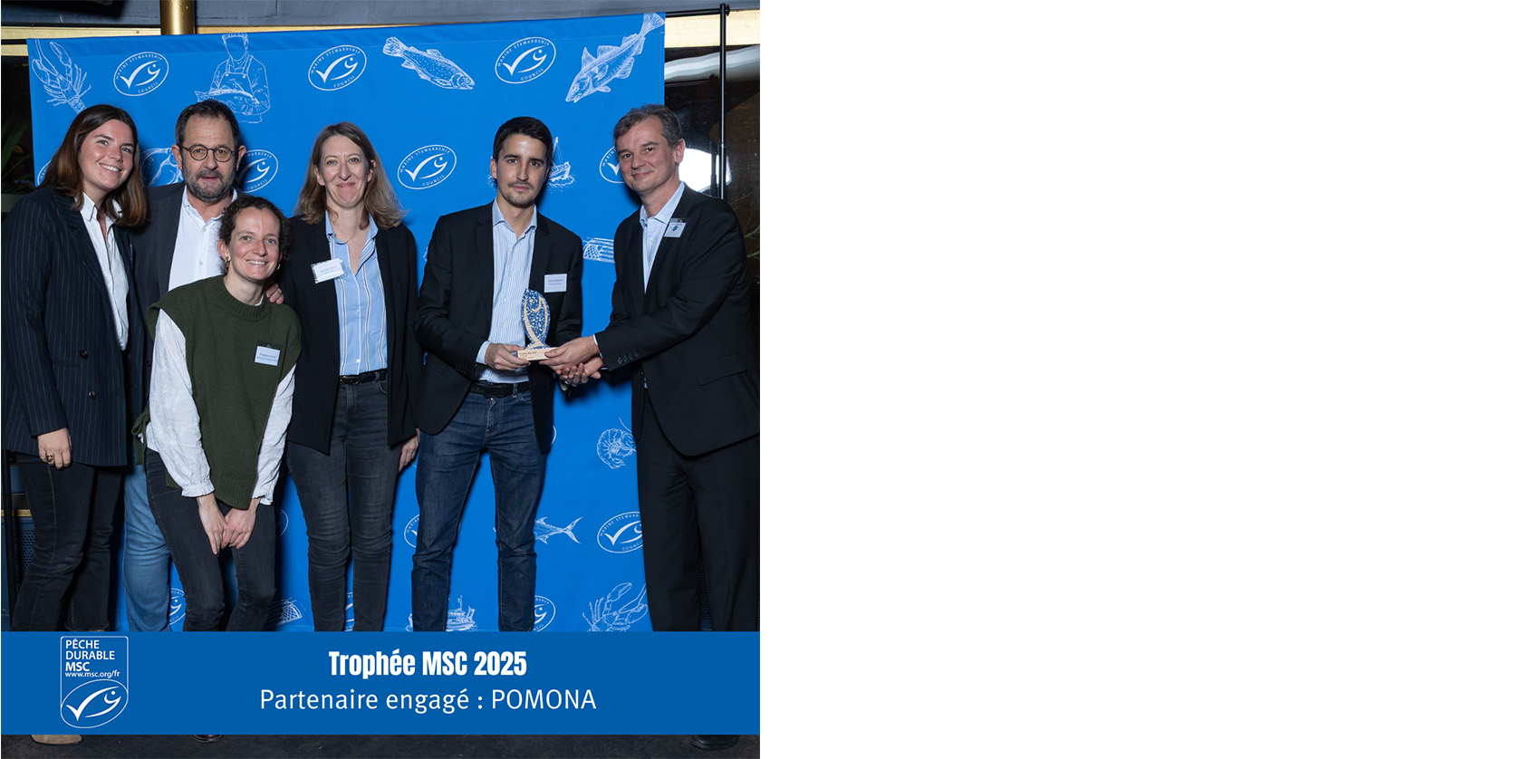 Awards MSC Pêche Durable remis au partenaire le plus engagé