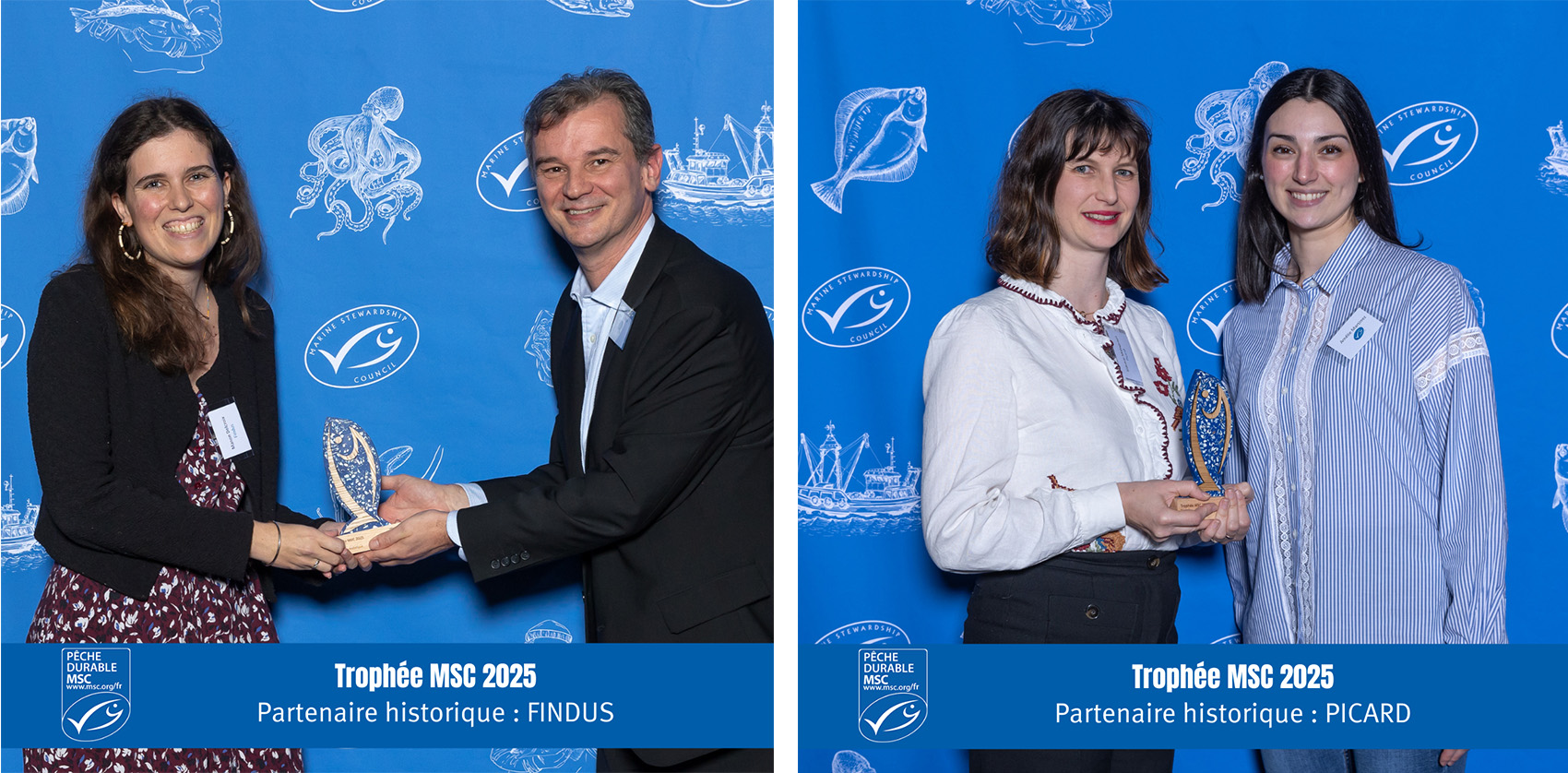 Awards MSC Pêche Durable remis aux partenaires historiques