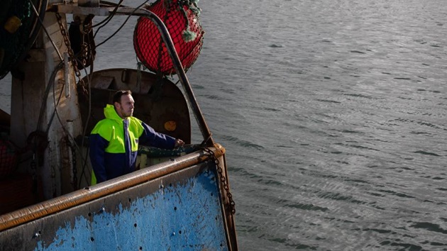 David, pêcheur de hareng en Mer du Nord