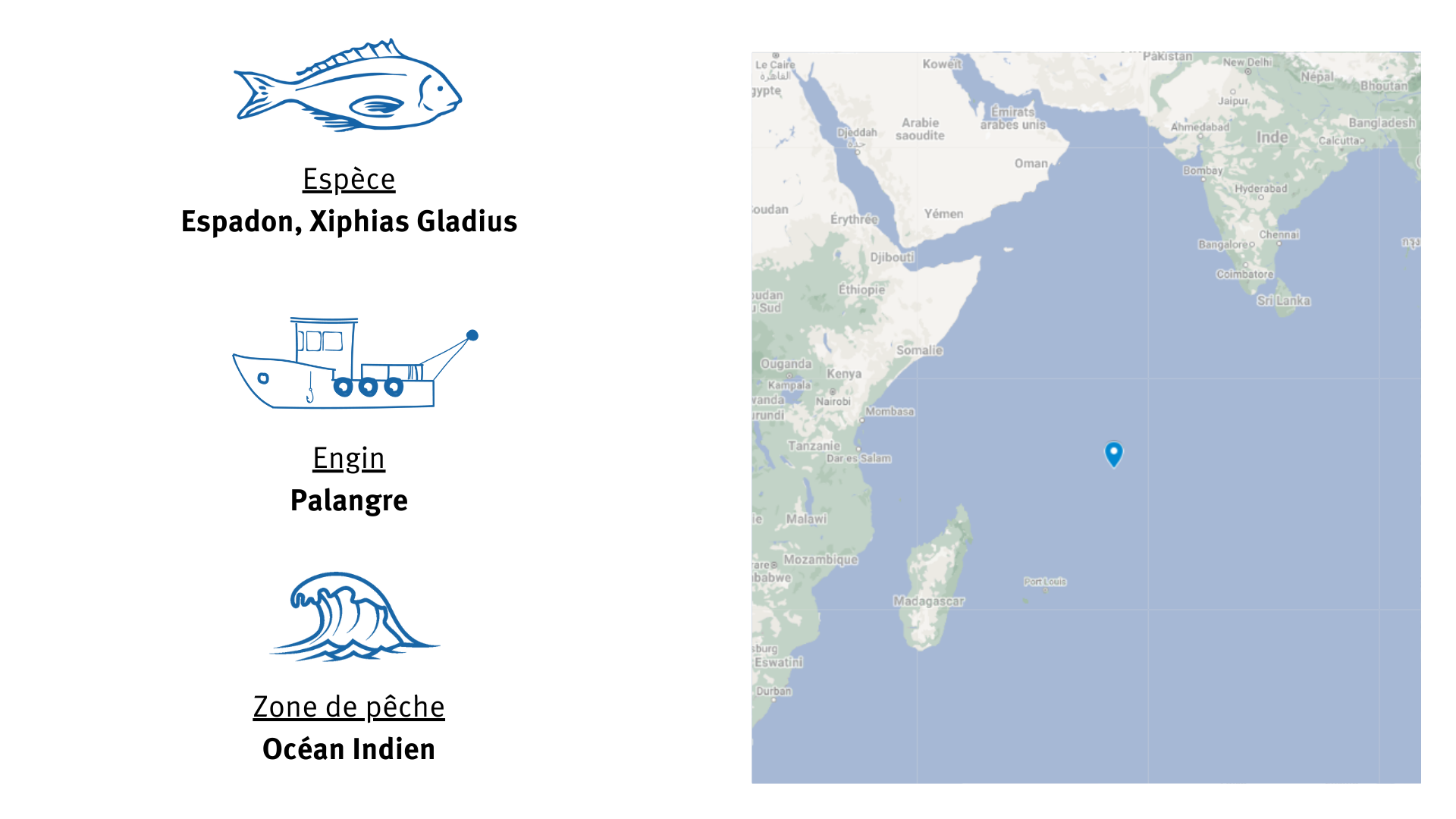 Pêcherie d'espadon à la Réunion Fiche d'identité Pêcherie d'espadon à la Réunion