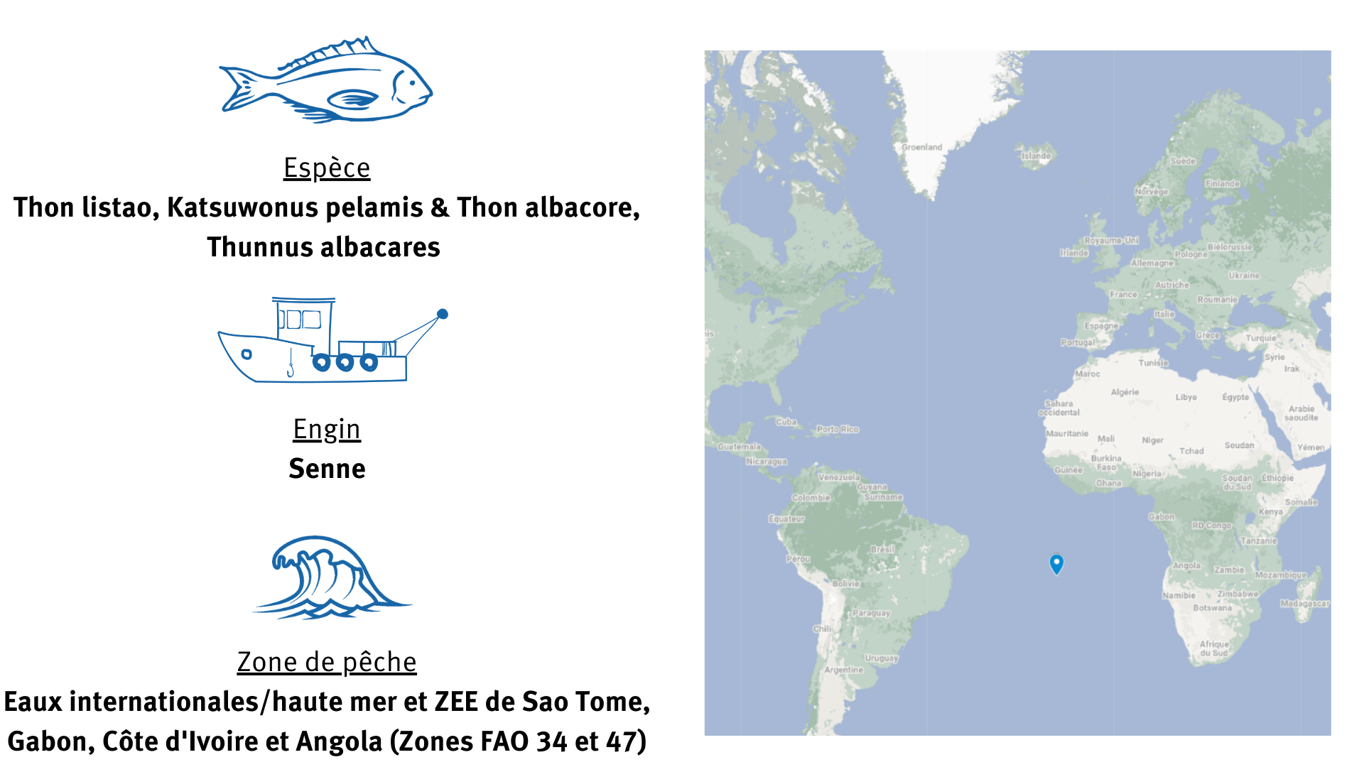 Pêcherie de thon dans l’Atlantique Fiche d'identité Pêcherie de thon dans l’Atlantique