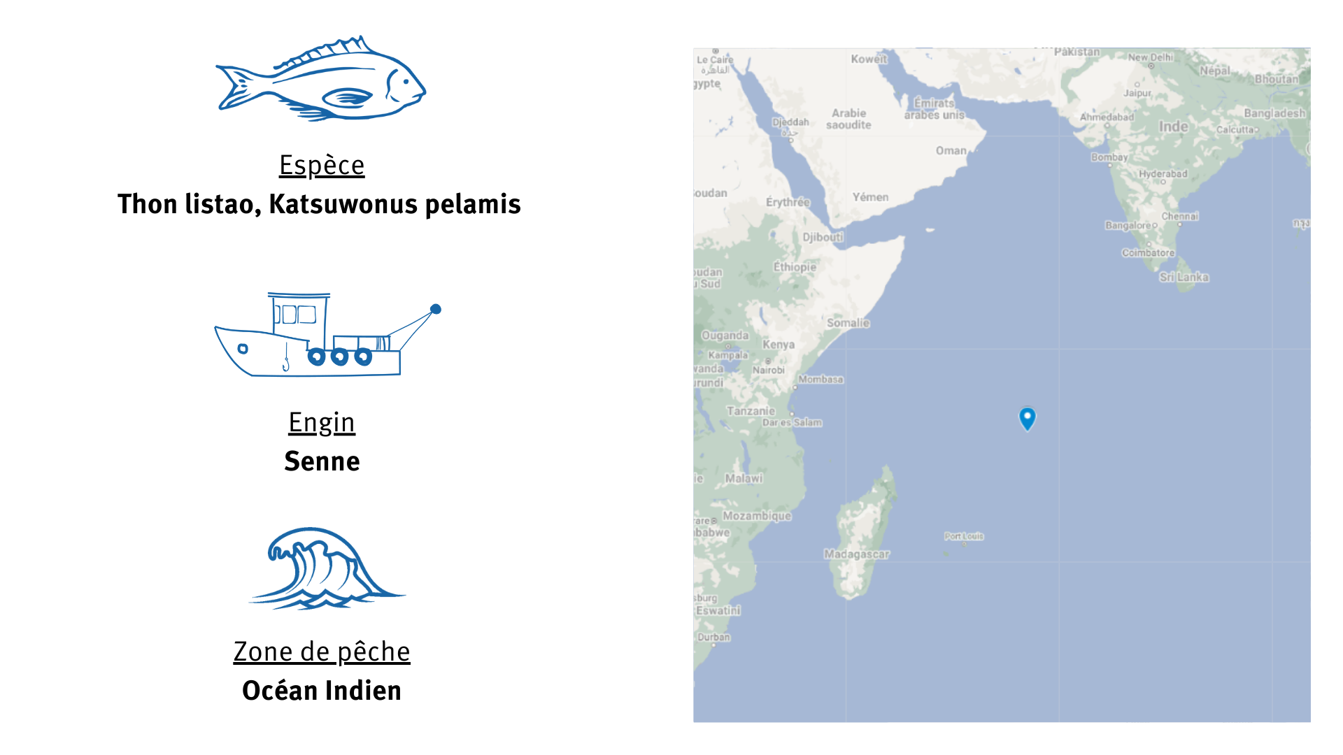 Pêcherie de thon listao en Océan Indien Fiche d'identité Pêcherie de thon listao en Océan Indien