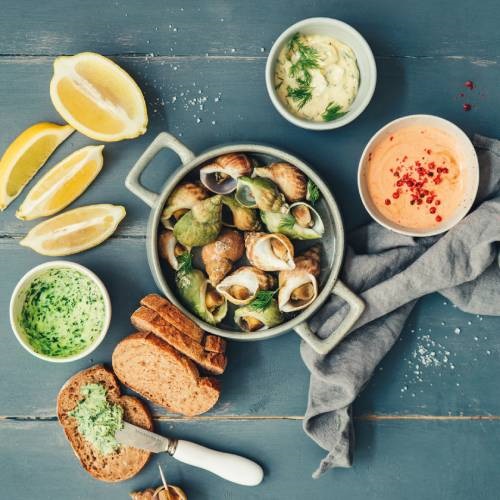 Trois sauces pour accompagner des bulots