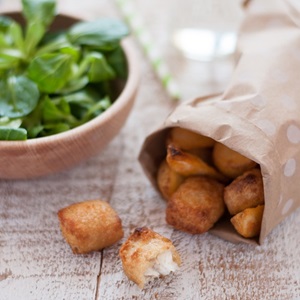 Fish and chips de cabillaud