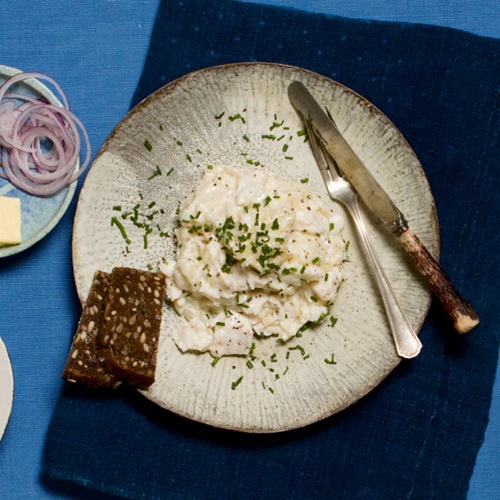 Brandade de poisson blanc à l'islandaise