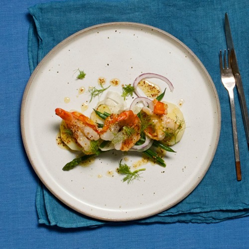 Crevettes royales grillées