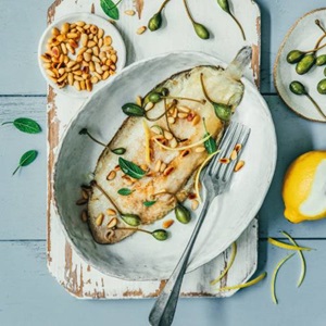 Sole au beurre noisette et aux câpres