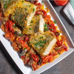 Merluzzo all'andalusa