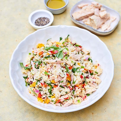 Couscous tuna salad