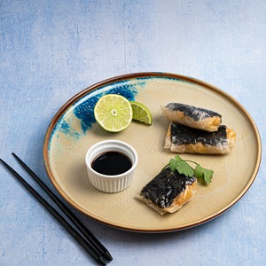 Involtini primavera con gamberi